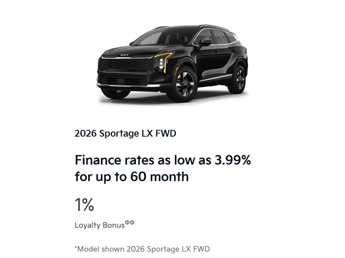 2026 Sportage LX FWD